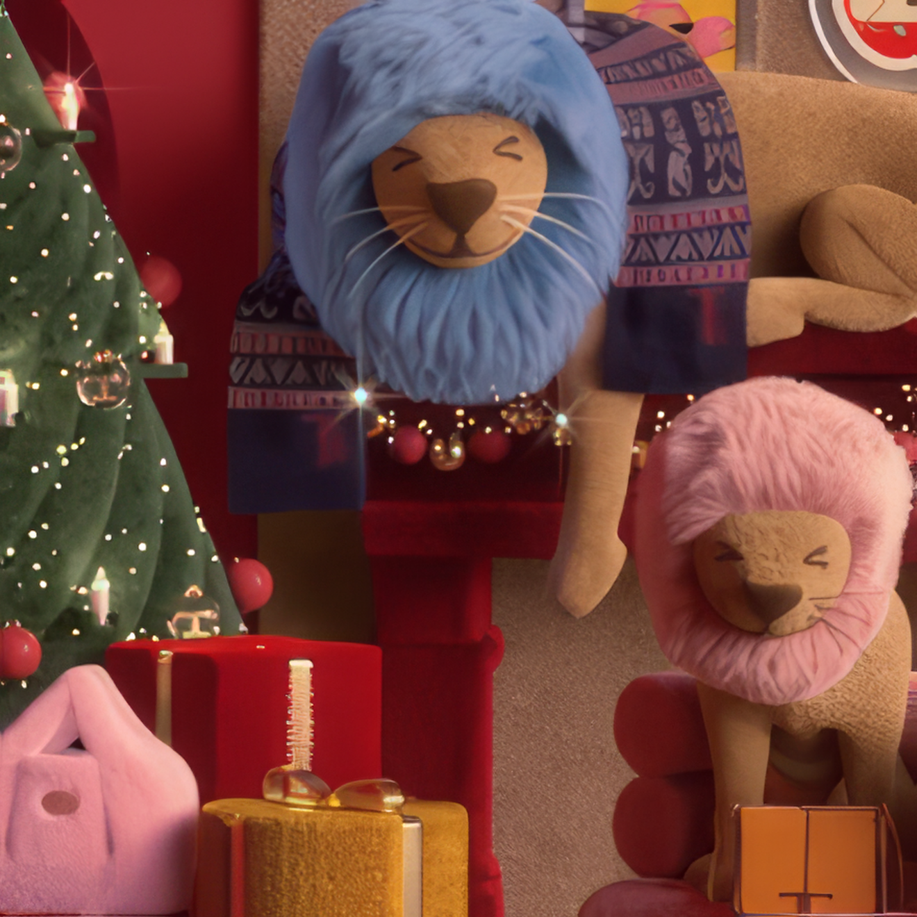 Tod’s Roaring Holidays CGI character scene